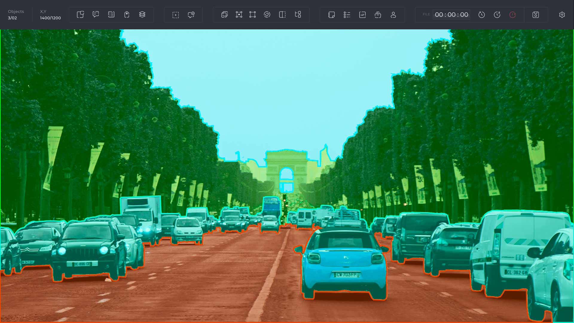 Enhancing Autonomous Driving With Semantic Segmentation 