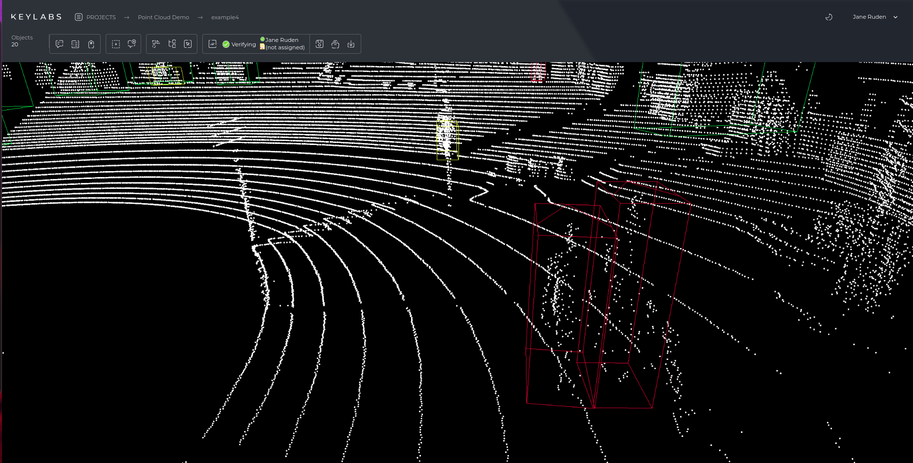 3D data annotation
