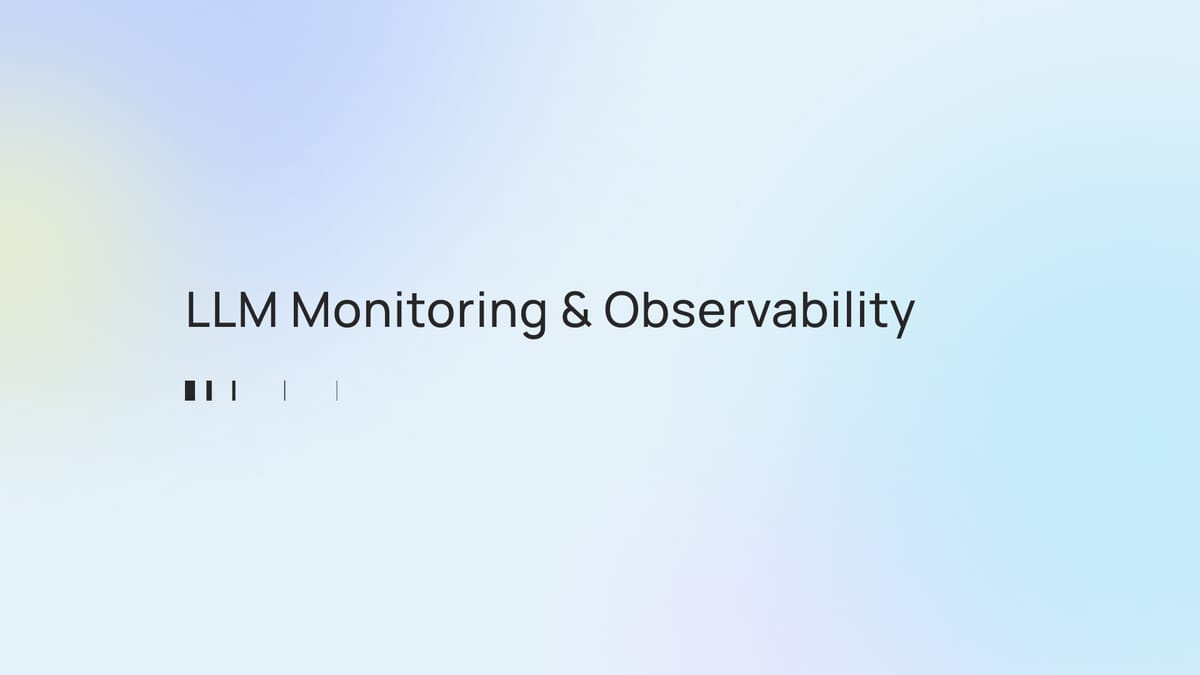 Monitoring LLMs: Track Performance & Detect Issues