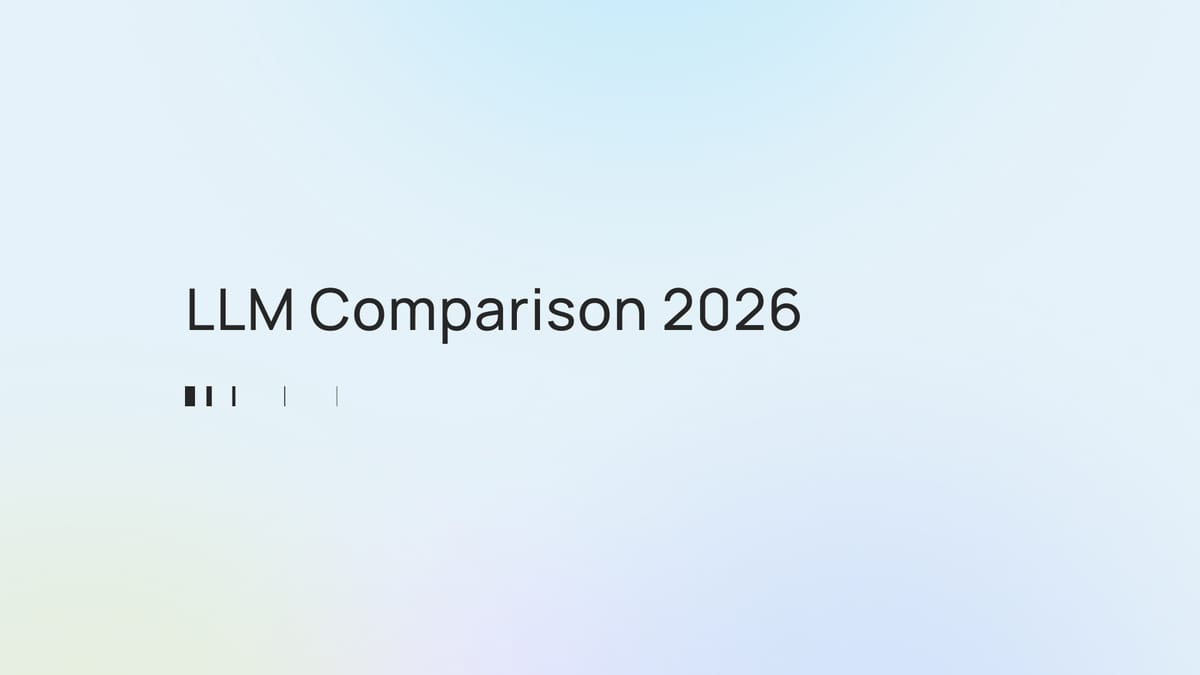 LLM Comparison 2026: Claude vs GPT vs Gemini vs Open Source Models