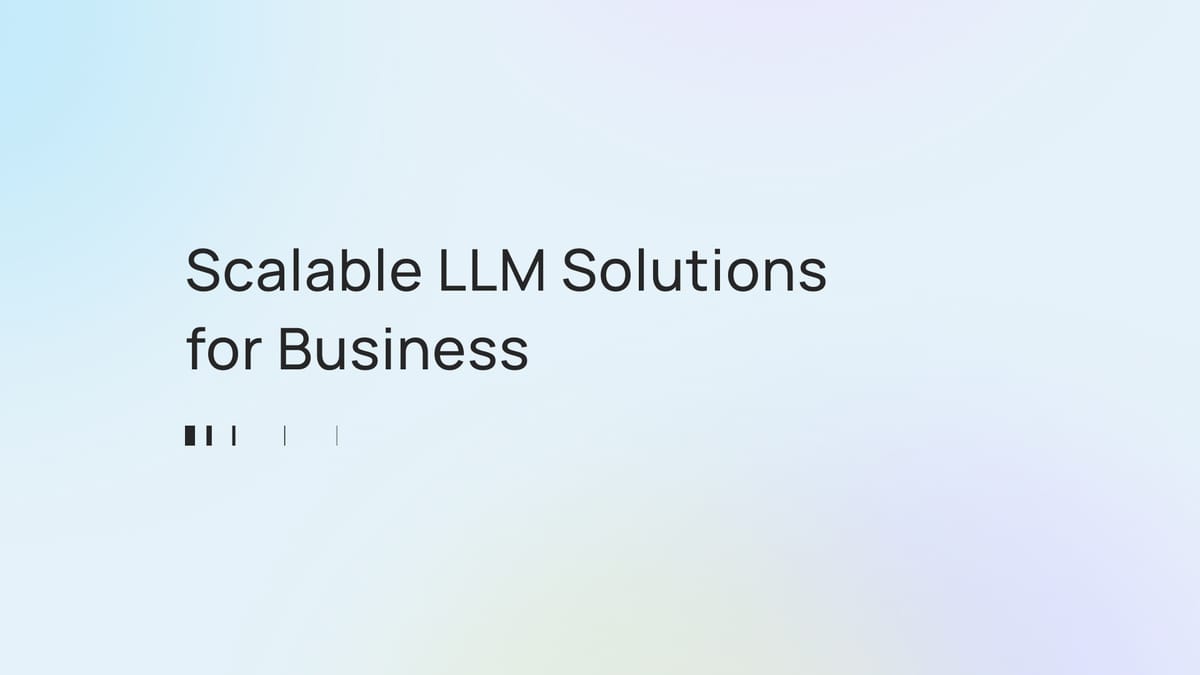 Enterprise LLM Solutions: Custom AI Systems Guide