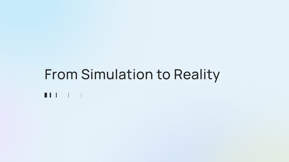 Sim-to-real transfer: Bridging the gap between simulated and real-world robot data