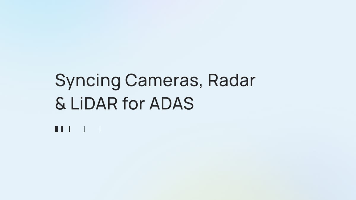 Sensor fusion annotation for ADAS