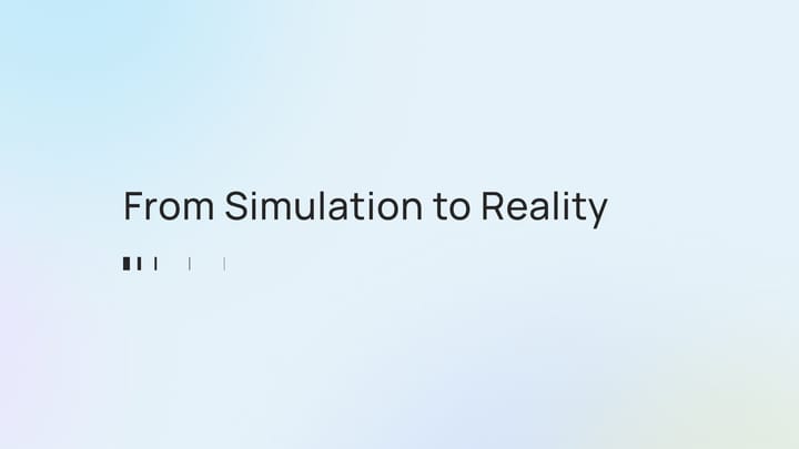 Sim-to-real transfer: Bridging the gap between simulated and real-world robot data