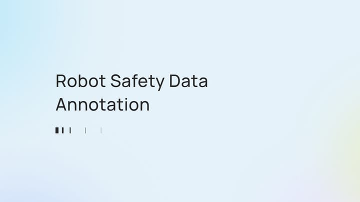 Annotating Data for Robot Safety Certification: ISO 10218 and Collaborative Robot Standards