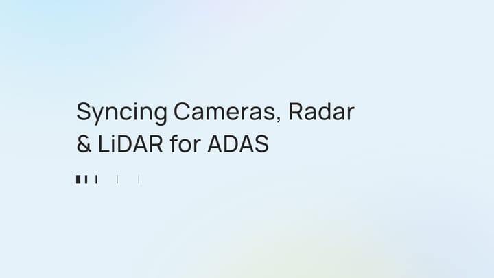 Sensor fusion annotation for ADAS